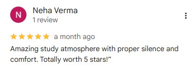 Student Review Screenshot