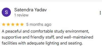 Student Review Screenshot