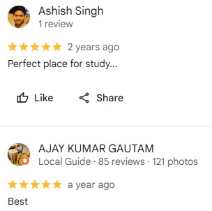 Student Review Screenshot