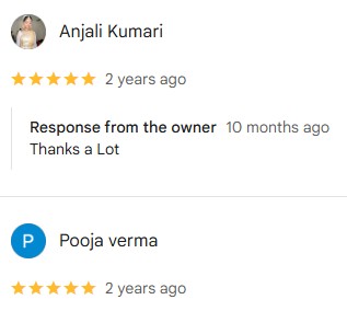 Student Review Screenshot