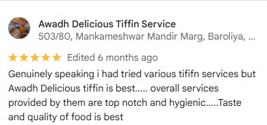 Student Review Screenshot